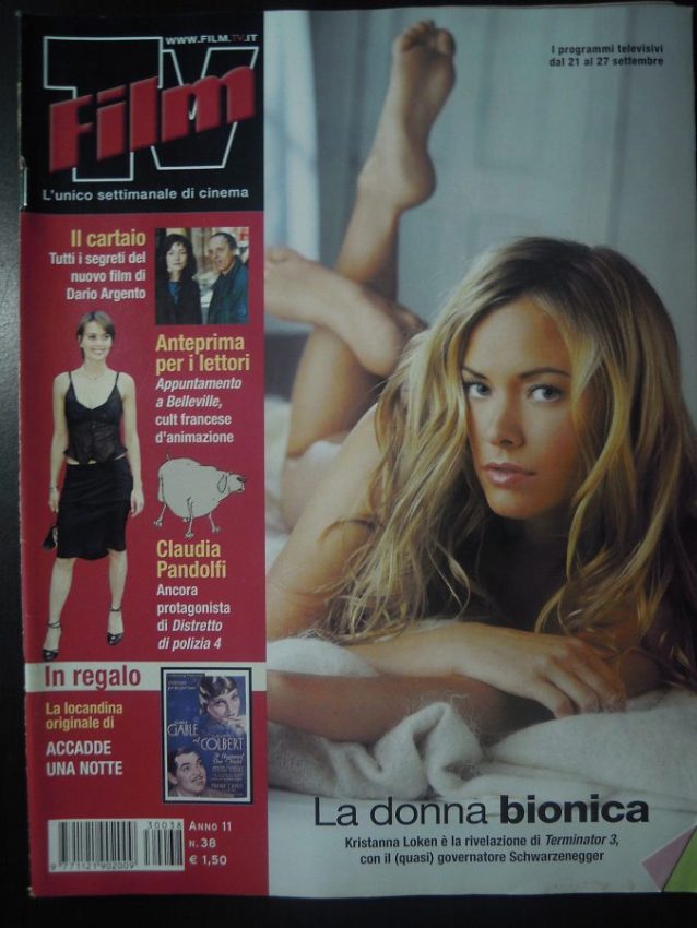 FILM TV magazine side cover Issue 38 21 September 2003