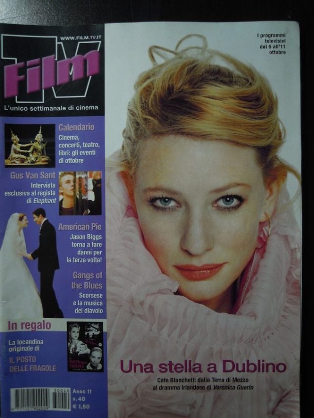 FILM TV magazine side cover Issue 40 5 October 2003