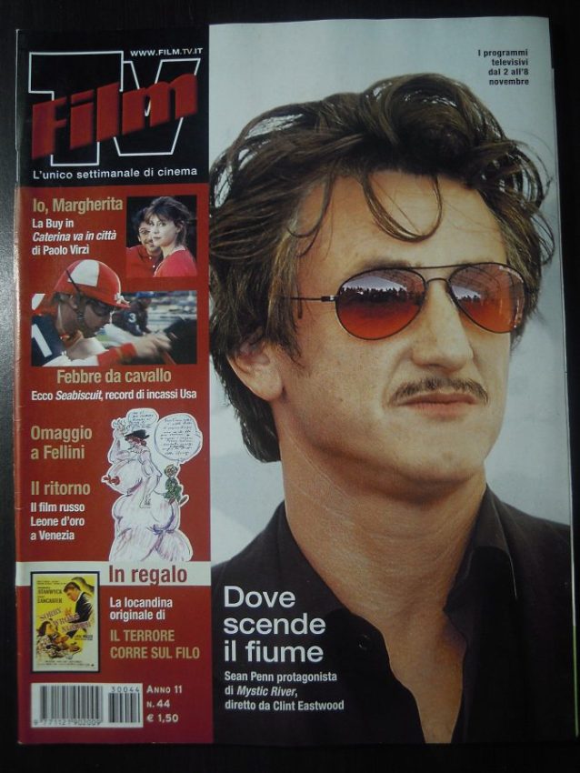 FILM TV magazine side cover Issue 44 2 November 2003