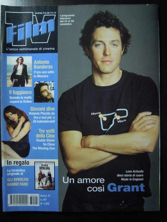 FILM TV magazine side cover Issue 47 23 November 2003