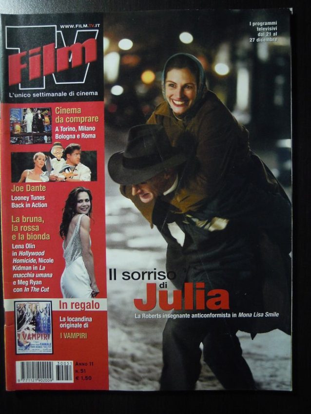 FILM TV magazine side cover Issue 51 21 December 2003