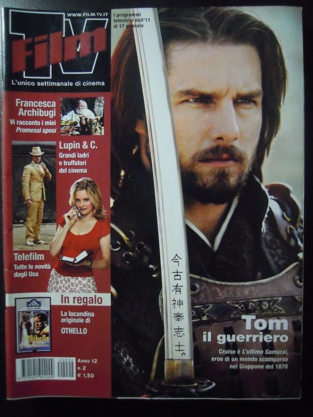 FILM TV magazine side cover Issue 2 11 January 2004