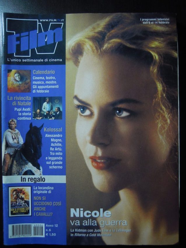 FILM TV magazine side cover Issue 6 8 February 2004