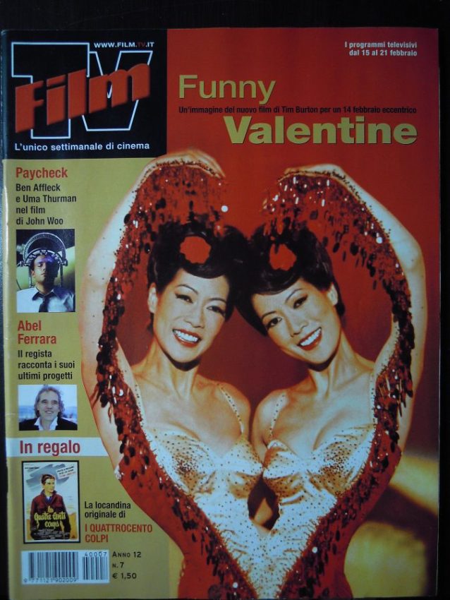 FILM TV magazine side cover Issue 7 15 February 2004