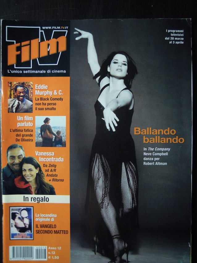 FILM TV magazine side cover Issue 13 28 March 2004