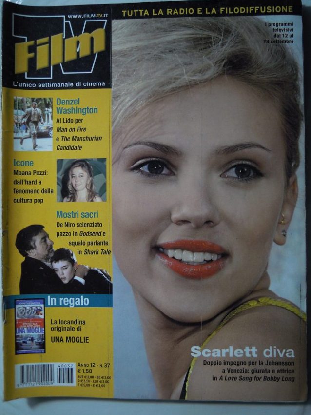 FILM TV magazine side cover Issue 37 12 September 2004