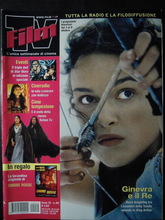 FILM TV magazine side cover Issue 40 3 October 2004