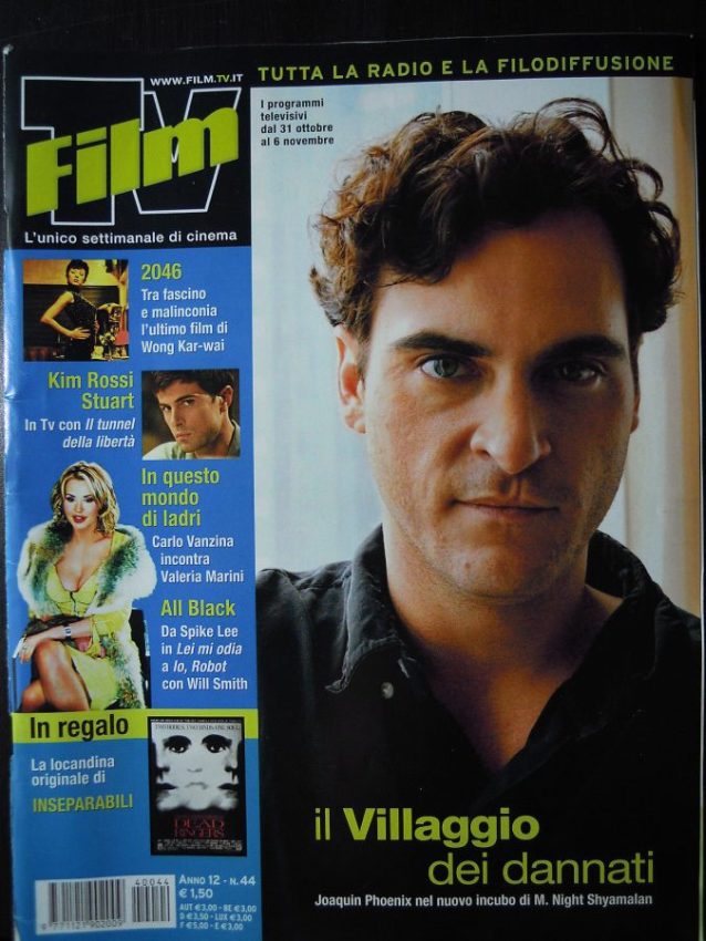 FILM TV magazine side cover Issue 44 31 October 2004