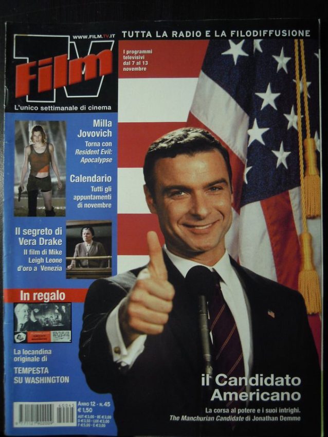 FILM TV magazine side cover Issue 45 7 November 2004