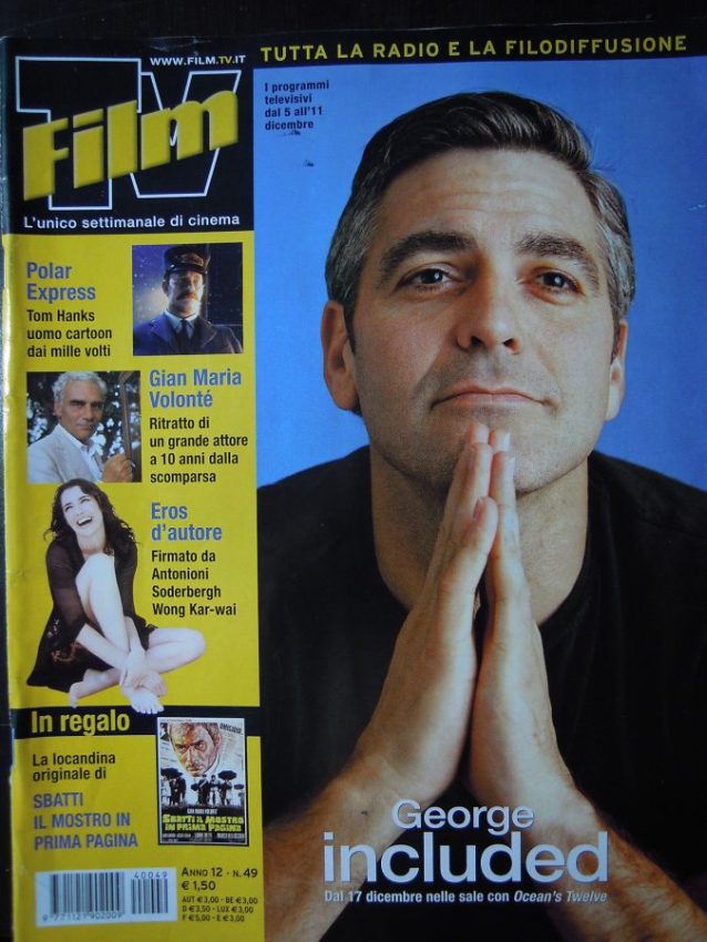 FILM TV magazine side cover Issue 49 5 December 2004