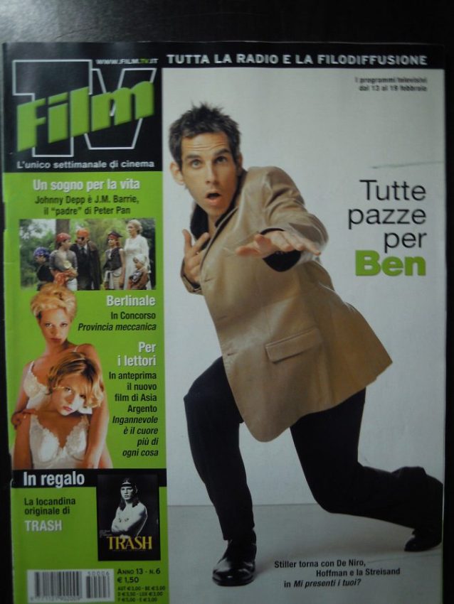 FILM TV magazine side cover Issue 6 13 February 2005