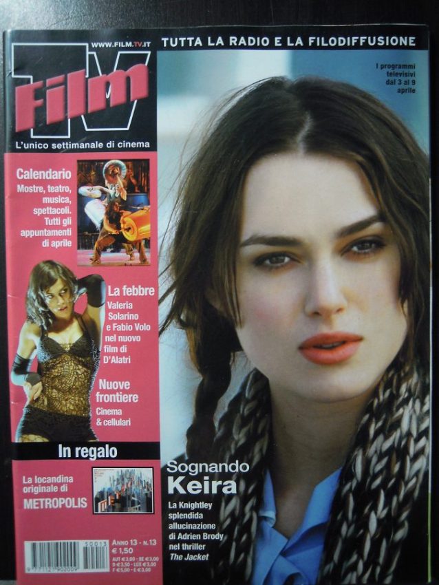 FILM TV magazine side cover Issue 13 3 April 2005
