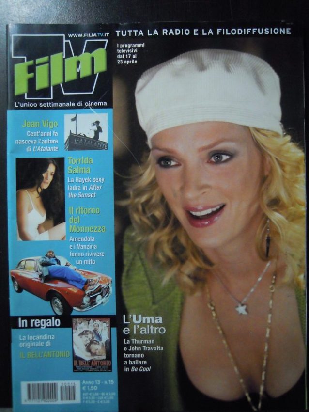 FILM TV magazine side cover Issue 15 17 April 2005