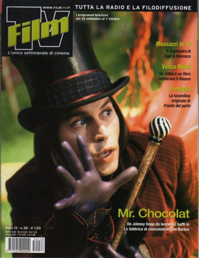FILM TV magazine side cover Issue 38 25 September 2005