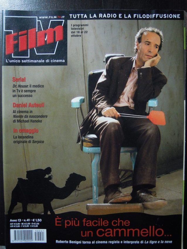 FILM TV magazine side cover Issue 41 16 October 2005