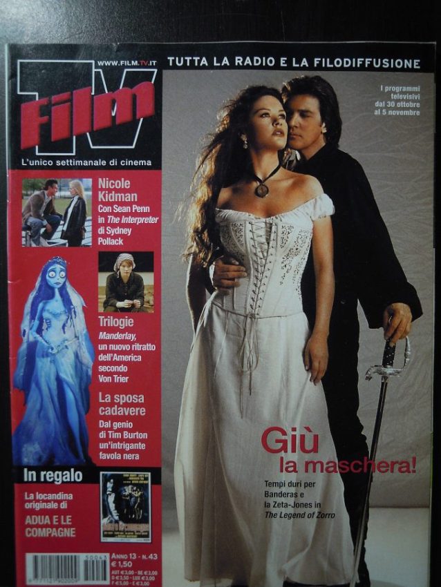 FILM TV magazine side cover Issue 43 30 October 2005