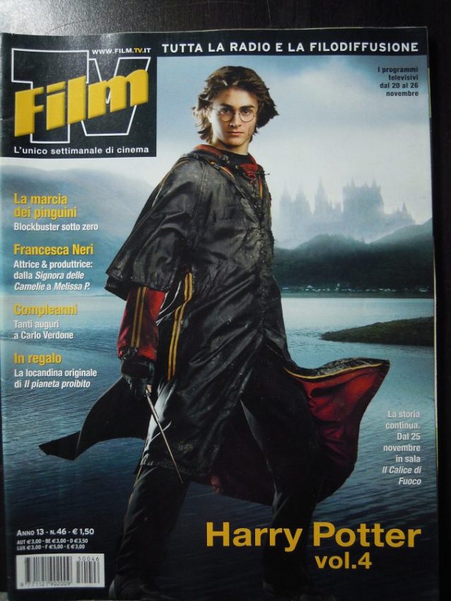 FILM TV magazine side cover Issue 46 20 November 2005