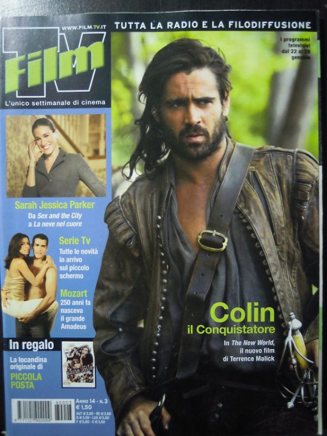 FILM TV magazine side cover Issue 3 22 January 2006