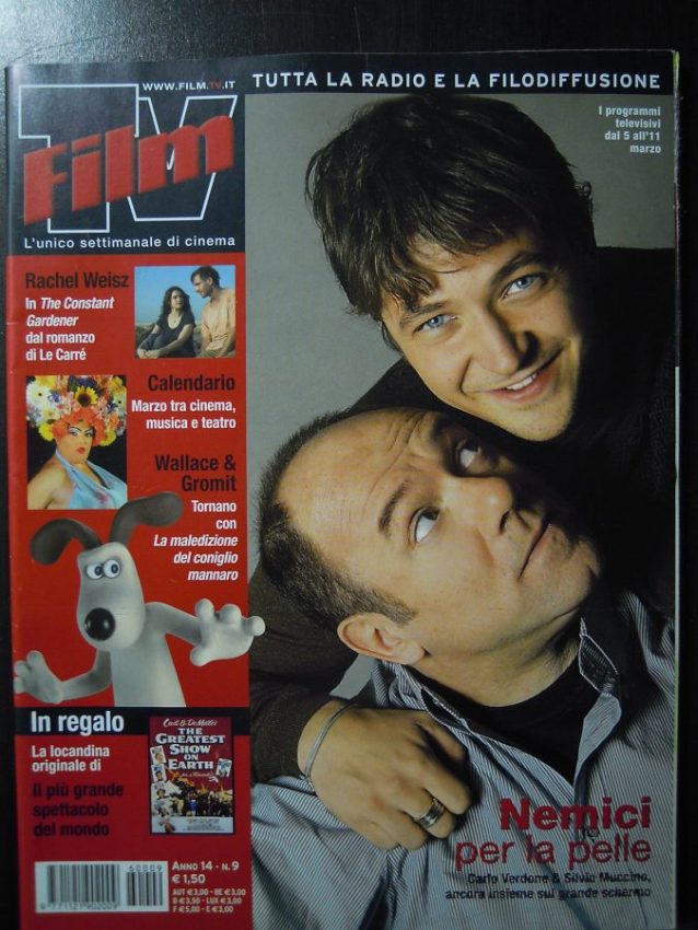 FILM TV magazine side cover Issue 9 5 March 2006