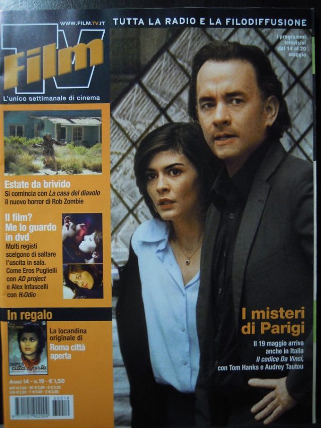 FILM TV magazine side cover Issue 19 14 May 2006