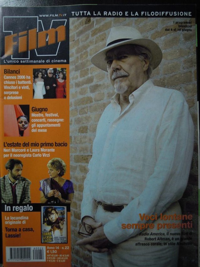 FILM TV magazine side cover Issue 22 4 June 2006