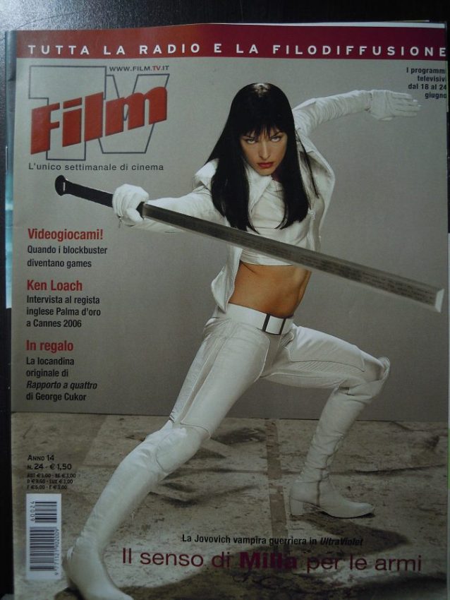 FILM TV magazine side cover Issue 24 18 June 2006