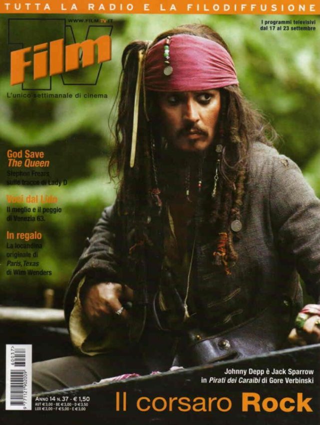 FILM TV magazine side cover Issue 37 17 September 2006