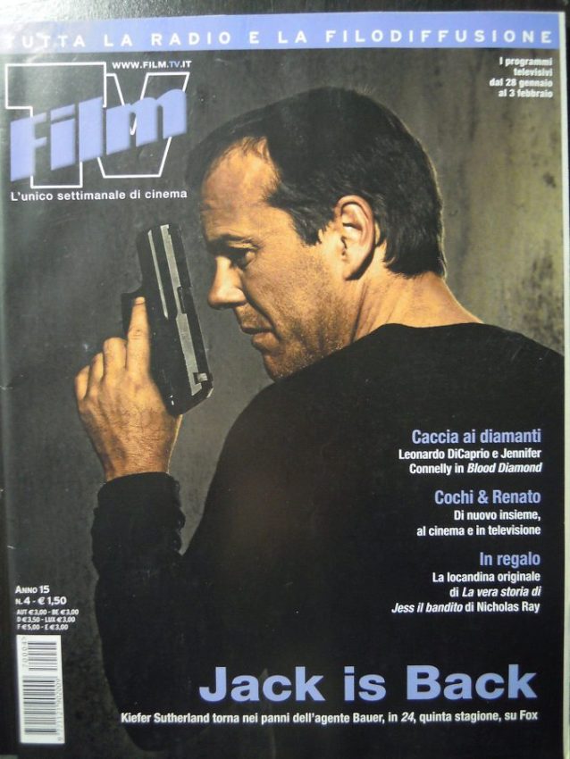 FILM TV magazine side cover Issue 4 28 January 2007