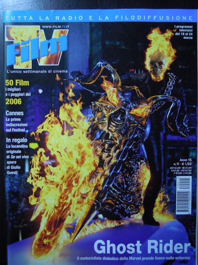 FILM TV magazine side cover Issue 11 18 March 2007