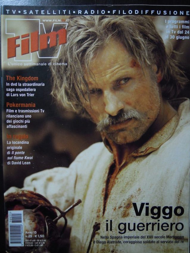 FILM TV magazine side cover Issue 25 24 June 2007