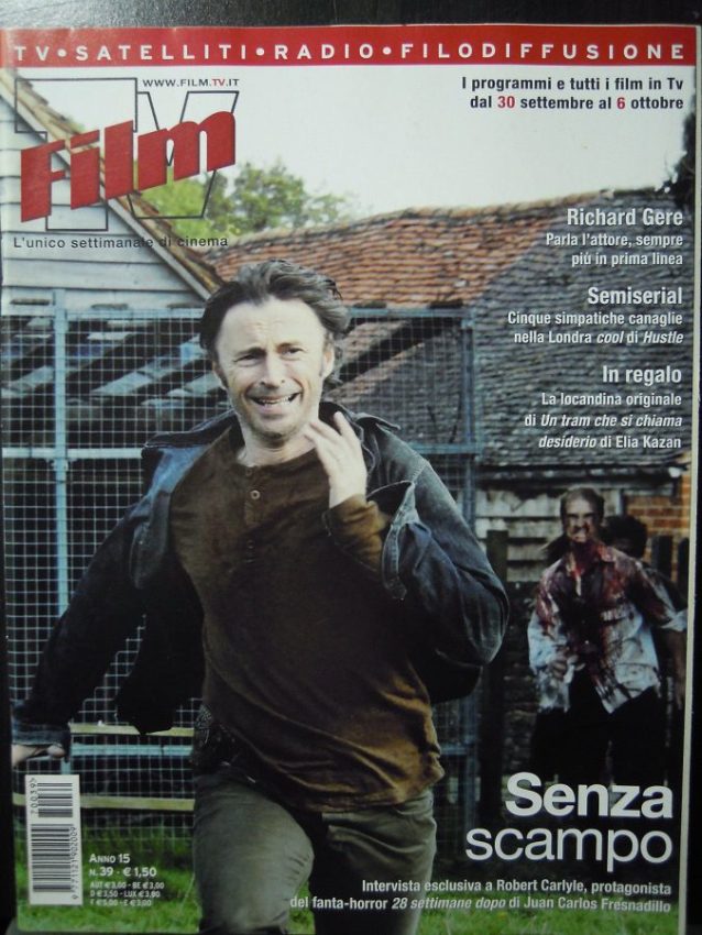 FILM TV magazine side cover Issue 39 30 September 2007