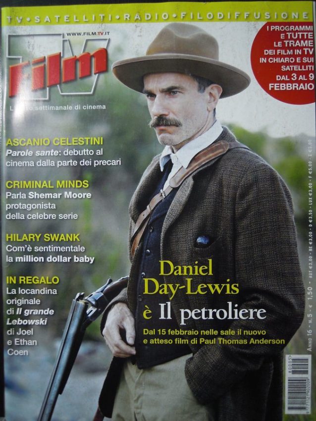 FILM TV magazine side cover Issue 5 3 February 2008