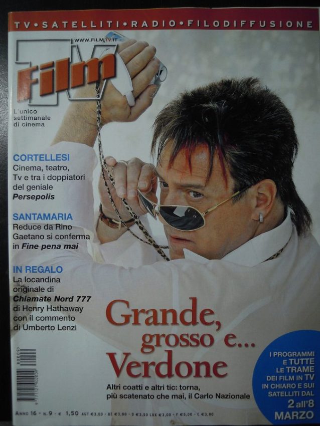FILM TV magazine side cover Issue 9 2 March 2008