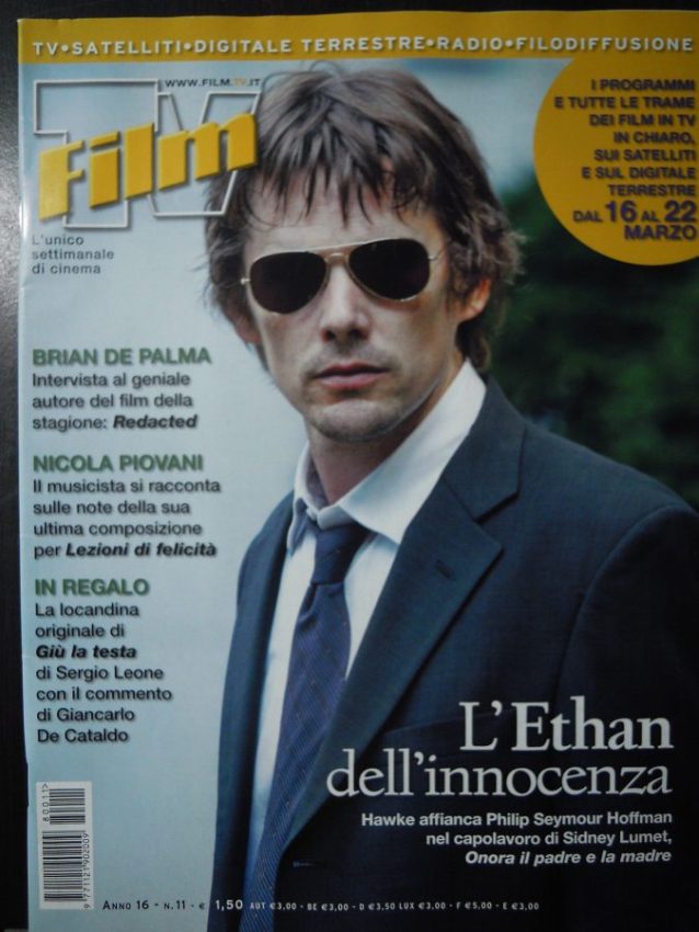 FILM TV magazine side cover Issue 11 16 March 2008