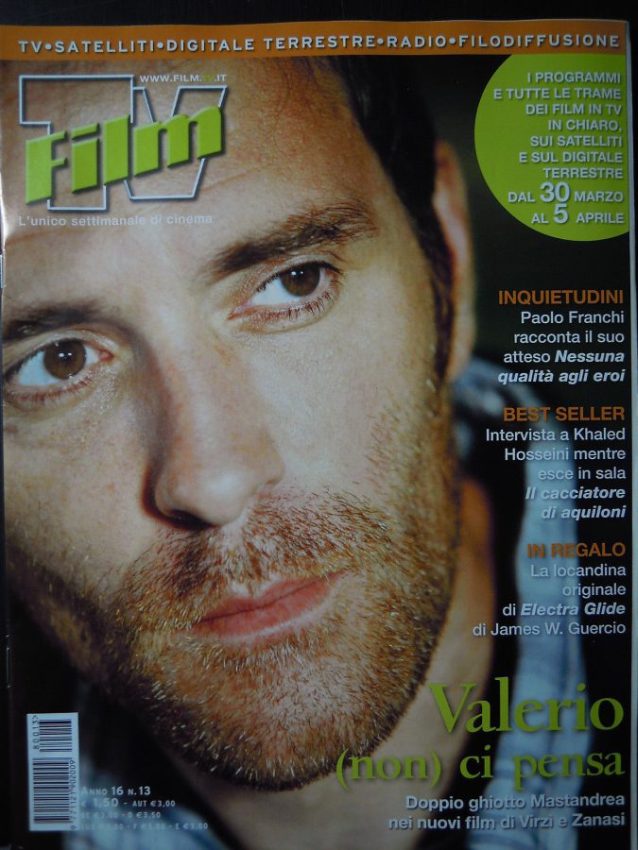 FILM TV magazine side cover Issue 13 30 March 2008
