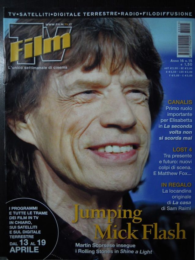 FILM TV magazine side cover Issue 15 13 April 2008