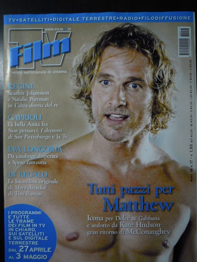 FILM TV magazine side cover Issue 17 27 April 2008