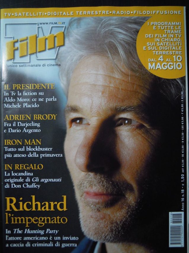 FILM TV magazine side cover Issue 18 4 May 2008