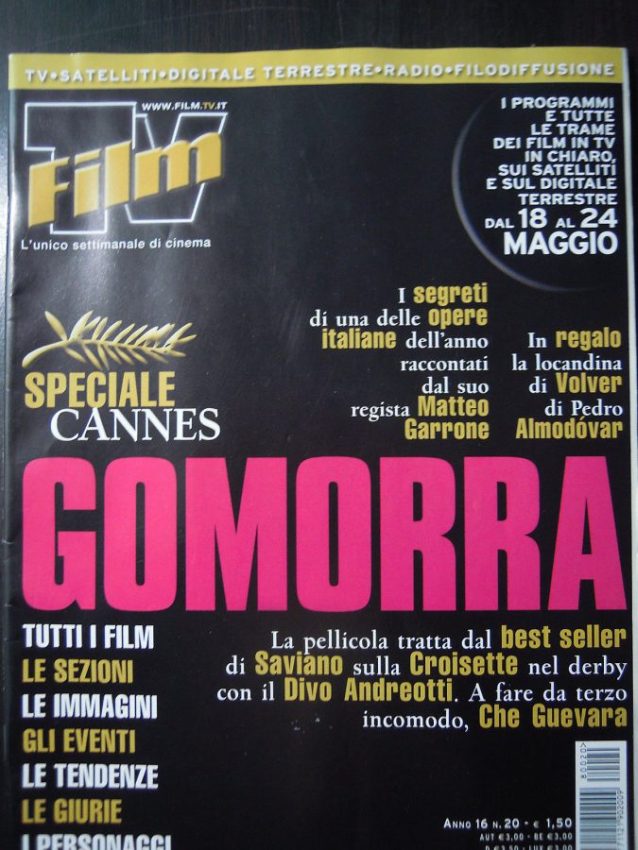 FILM TV magazine side cover Issue 20 18 May 2008