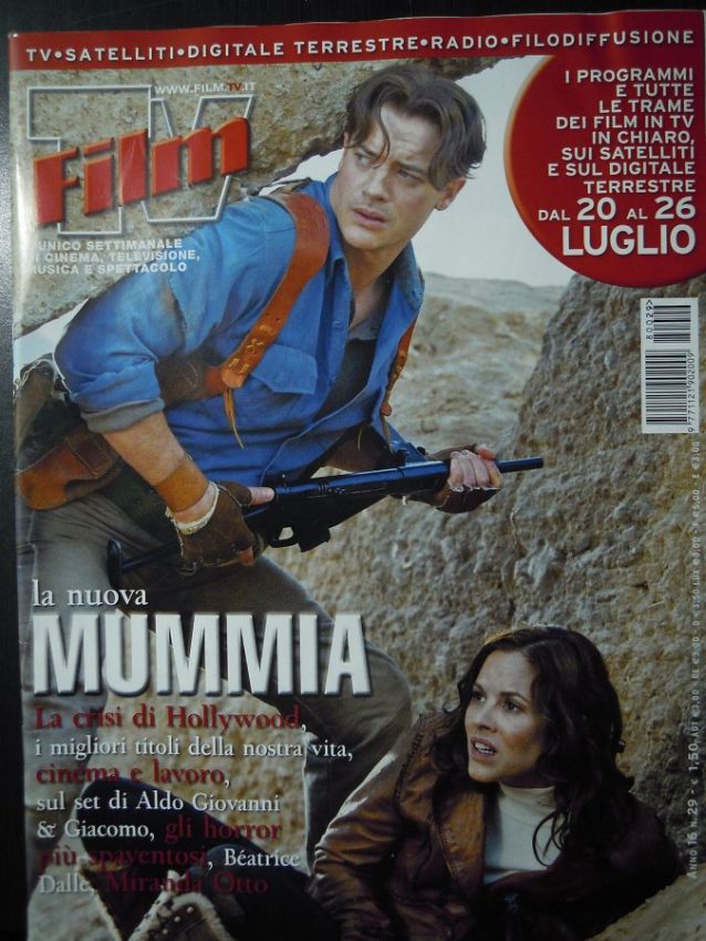 FILM TV magazine side cover Issue 29 20 July 2008