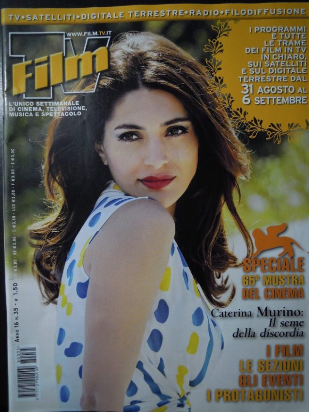 FILM TV magazine side cover Issue 35 31 August 2008