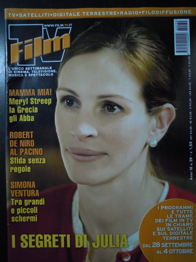 FILM TV magazine side cover Issue 39 28 September 2008
