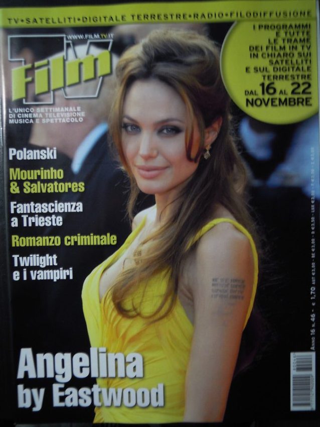 FILM TV magazine side cover Issue 46 16 November 2008