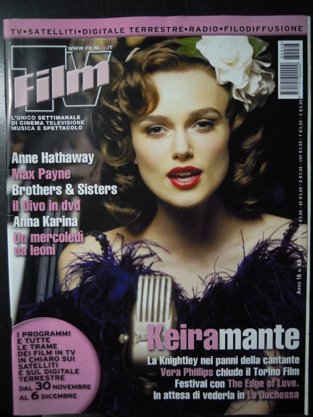 FILM TV magazine side cover Issue 48 30 November 2008