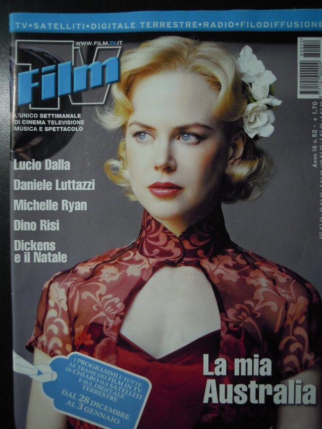 FILM TV magazine side cover Issue 52 28 December 2008