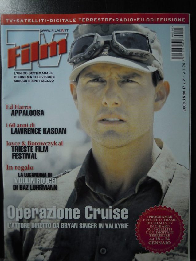 FILM TV magazine side cover Issue 2 18 January 2009