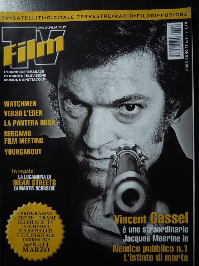 FILM TV magazine side cover Issue 9 8 March 2009