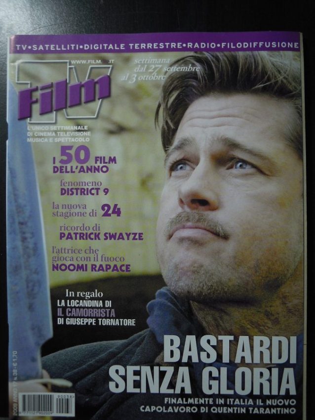 FILM TV magazine side cover Issue 38 27 September 2009