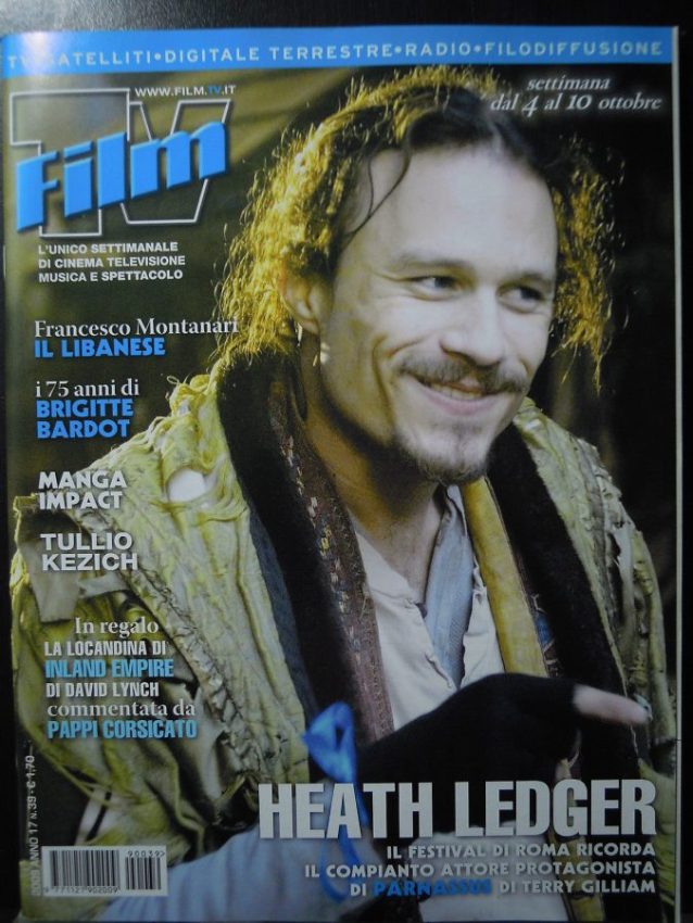 FILM TV magazine side cover Issue 39 4 October 2009