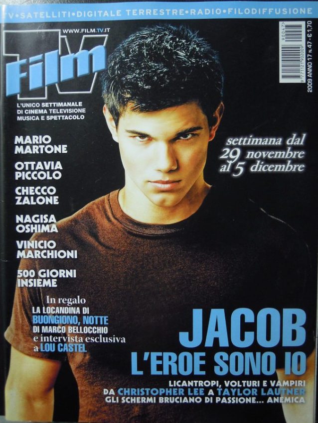 FILM TV magazine side cover Issue 47 29 November 2009